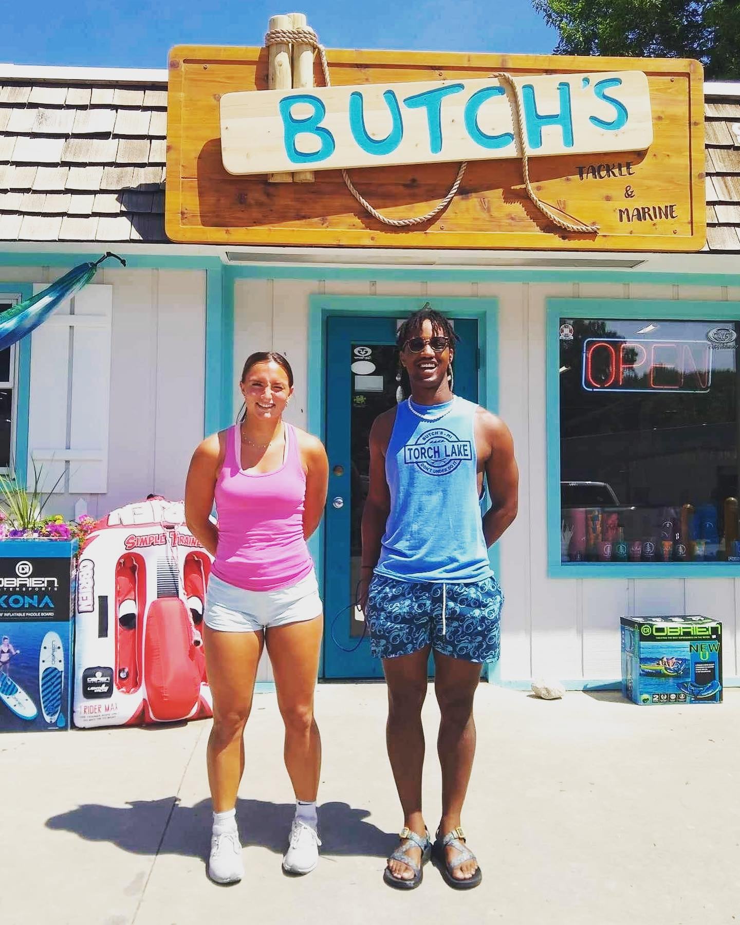 Butch's Torch Lake friendly staff