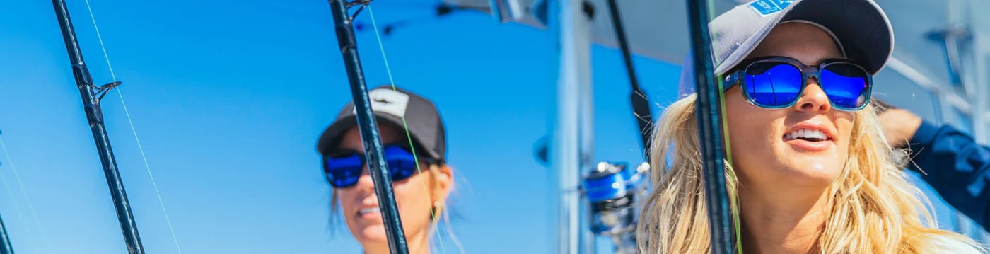 Costa Del Mar Sunglasses Display at Butch's Torch Lake