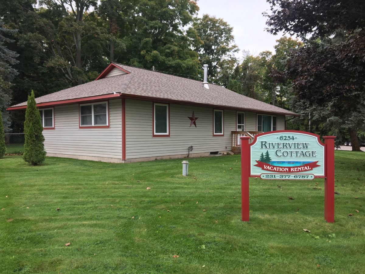 Riverview Cottage vacation rental on Torch Lake