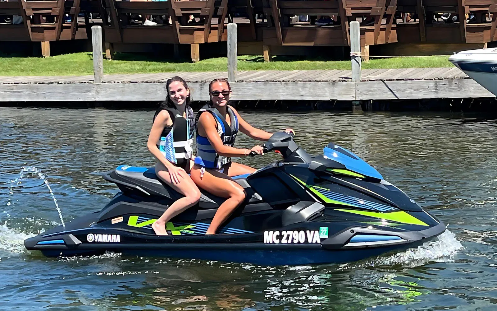 Waverunner on Torch Lake