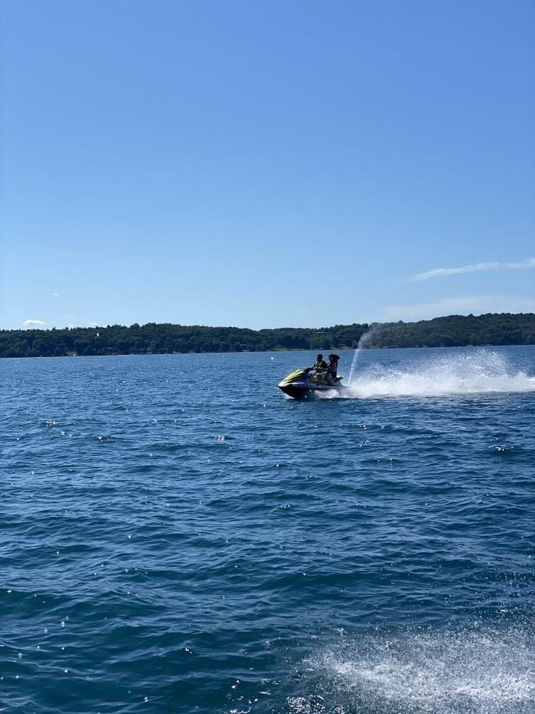 Yamaha WaveRunner VX at dock